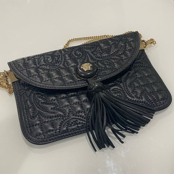 Authentic Versace "VANITAS" Clutch on Chain - Picture 1 of 13